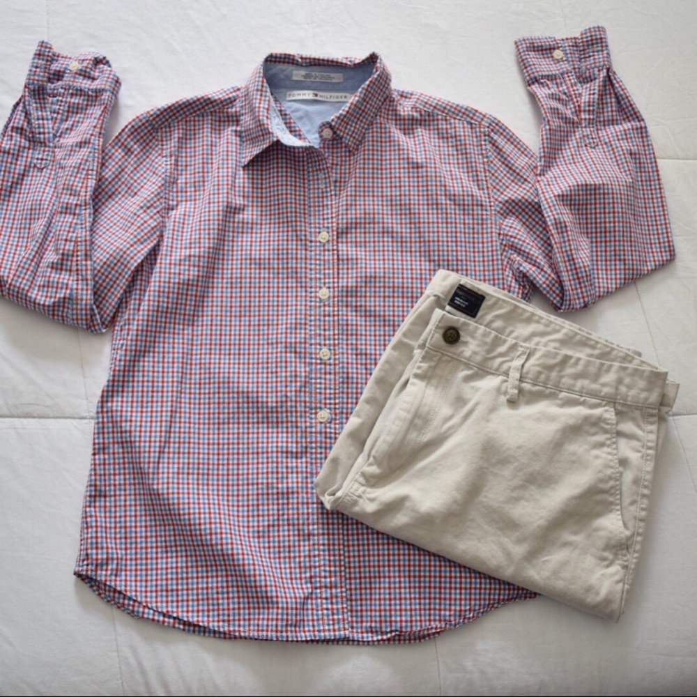 Boys Tommy Hilfiger Button Down Shirt